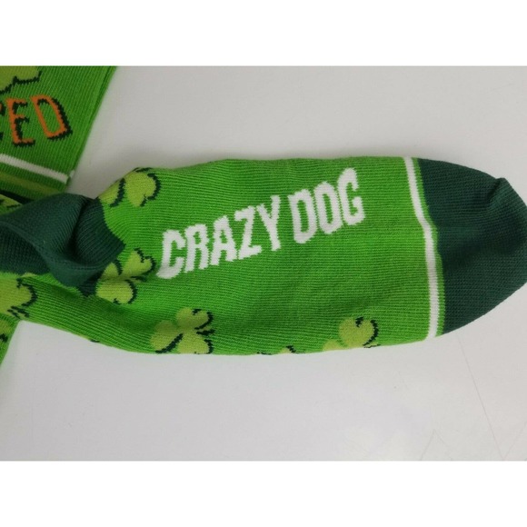 Fit Shaced Socks Funny St Patricks Day Irish Drinking Party Novelty - Picture 6 of 6